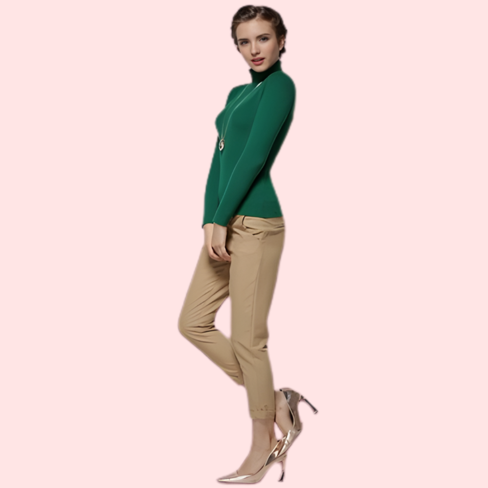 Women’s Soft Cashmere Turtleneck Sweater