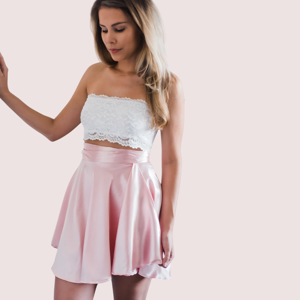 White Hot Tube Bandeau Bra for Women